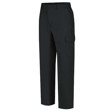 DICKIES Work Pants, Black, Cotton/Polyester WP80BK 44 34