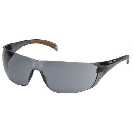 Carhartt Billings, Safety Glasses, Anti-Fog, Anti-Static & Anti-Scratch, Gray Lens, Black Frame, Frameless CH120ST