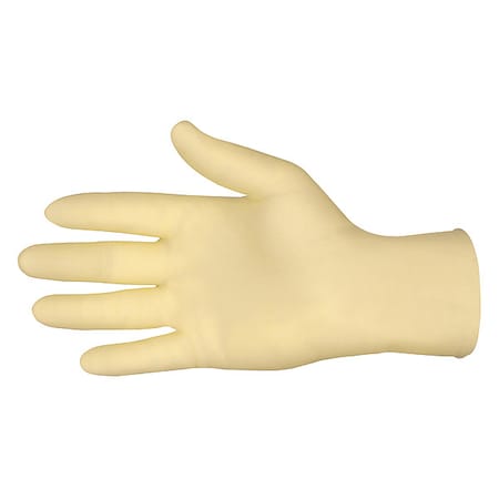 Mcr Safety SensaTouch 5045, Disposable Gloves, 6 mil Palm, Latex, Powder-Free, L (9), 1000 PK, Beige 5045L