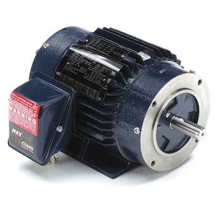 Leeson Vector Motor, 3-Phase, 1HP, 230/460V 145THTN8029