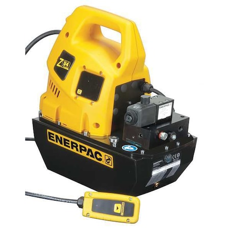 Enerpac Hydraulic Pump, Electric, 1.7 hp, Universal Motor, 10,000 psi Max Pressure ZU4204JB