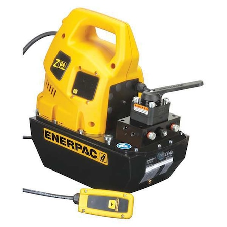 Enerpac Hydraulic Pump, Electric, 1.7 hp, Universal Motor, 10,000 psi Max Pressure ZU4408JB
