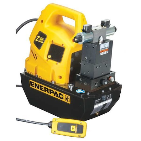 Enerpac Hydraulic Pump, Electric, 1.7 hp, Universal Motor, 10,000 psi Max Pressure ZU4408SB