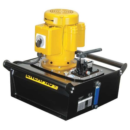 Enerpac Hydraulic Pump, Electric, 1 hp, Induction Motor, 10,000 psi Max Pressure ZE3220MB