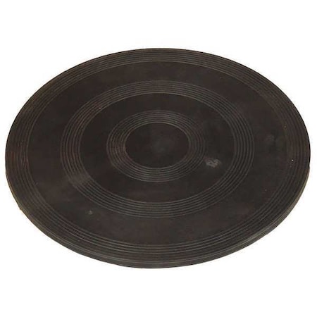 Zoro Select 1000 lb. Capacity Steel and Rubber Benchtop Turntable 24" Dia. 26W565