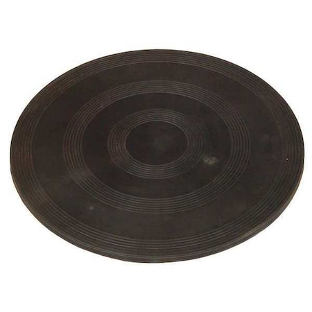 Zoro Select 1000 lb. Capacity Steel and Rubber Benchtop Turntable 18" Dia. 26W567