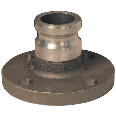 Dixon Flange Adapter, 4 x 4 In, 100 psi, Aluminum 400-AL-AL