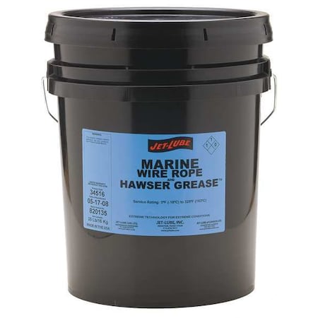 Jet-Lube 5 gal., Pail, Mineral, White 34516