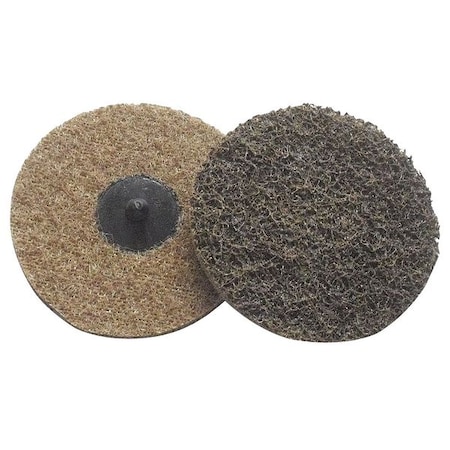 Zoro Select Quick Change Disc, 3" dia., 400 Grit, White 78072775347