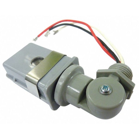 Dayton Incandescent Photocontrol, 1,800 W, Gray 26WA80