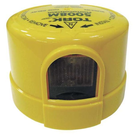 Dayton Incandescent Photocontrol, 1,800 W, Yellow 26WA86