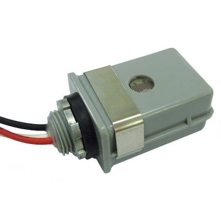 Dayton Incandescent Photocontrol, 1,800 W, Gray 26WA92