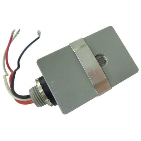 Dayton Incandescent Photocontrol, 2,000 W, Gray 26WA93