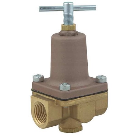 Watts Pressure Regulator, 3/8 In, 10 to 125 psi 3/8 LF26A 10-125