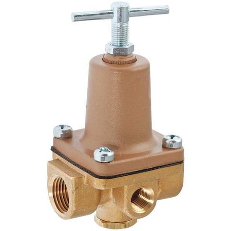 Watts Water Pressure Regulator Valve, 1/4 In. 1/4 LF263A 10-125