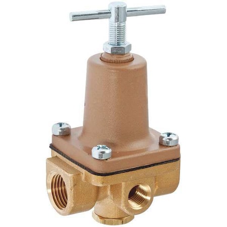 Watts Water Pressure Regulator Valve, 1/2 In. 1/2 LF263A 50-175