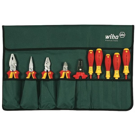 Wiha Insulated Tool Set, 10 pc. 32867