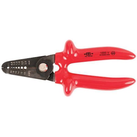 Wiha 6 3/8 in Wire Stripper 20 to 10 AWG 10250