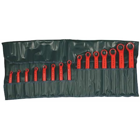 Wiha Insul Box Wrench Set, 1/4" to 1-1/4", 15pc 21094