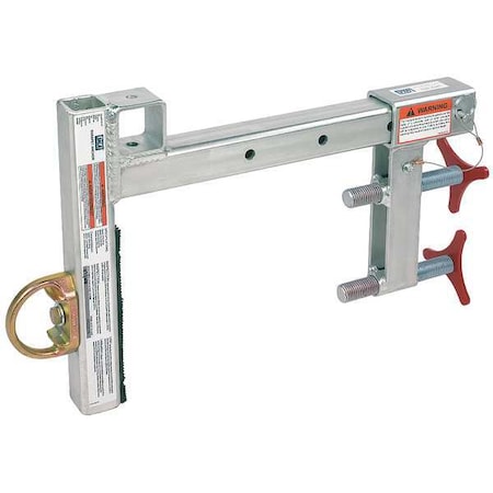 3M Dbi-Sala Parapet Wall Anchor, 22 in Length, 310 lb Weigth Capacity, Steel Anchor, D-Ring 8523178