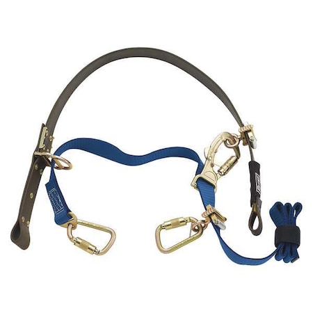 3M Dbi-Sala Cynch-Lok(TM) Positioning Lanyard, Various Diameters Length, 310 lb. Weight Capacity 1204075