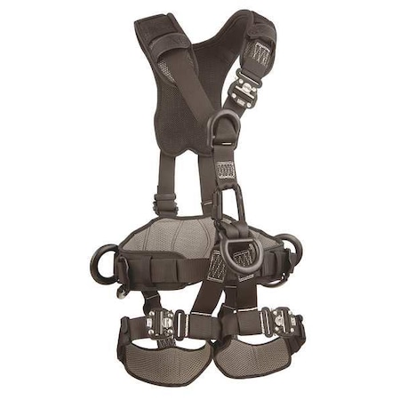 3M Dbi-Sala ExoFit NEX(TM) Rescue Full Body Harness, S, 420 lb., None Chest/ Quick-Connect Leg Straps 1113370