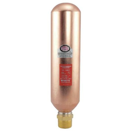 Watts Water Hammer Arrestor, 1 In NPT, Copper LF15M2-F
