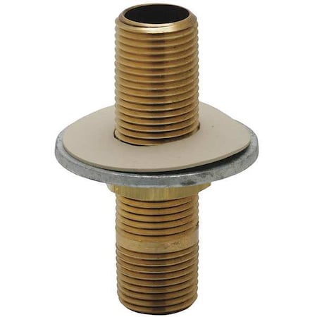 Chicago Faucet Inlet Shank, Brass, 3 In. L, 1/2-14 NPT 932-001KJKABRBF