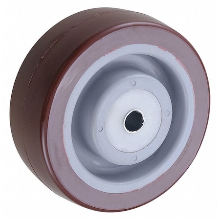 Zoro Select Caster Wheel, 375 lb, Delrin Wheel Bearing 26Y362