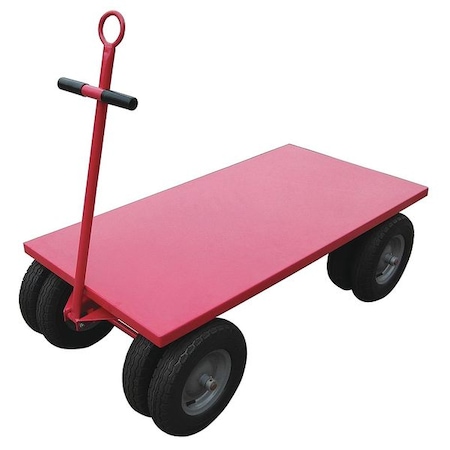 Zoro Select Wagon Truck, Flush Deck, 30x60, Cap 2500 Lb