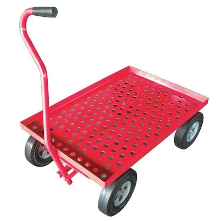 Zoro Select Wagon Truck, Perf Deck, 24x36, Cap 1000 Lb 26Y489