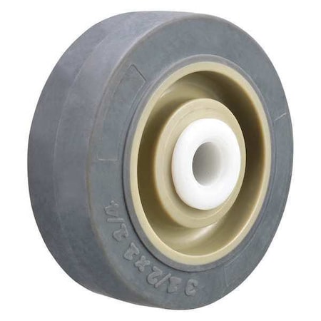 Zoro Select Caster Wheel, 3-1/2 in., 250 lb, 85 Shore A P-RCP-035X013/038D