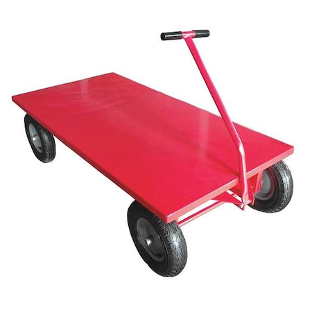 Zoro Select Wagon Truck, Flush Deck, 36x72, Cap 2000 Lb