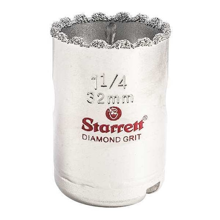 Starrett 11/4" Diamond Grit Hole Saw KD0114-N