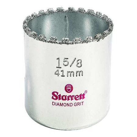 Starrett 15/8" Diamond Grit Hole Saw KD0158-N