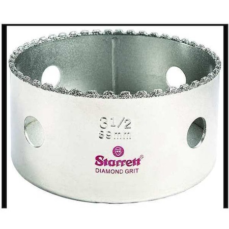 Starrett 3" Diamond Grit Hole Saw KD0300-N
