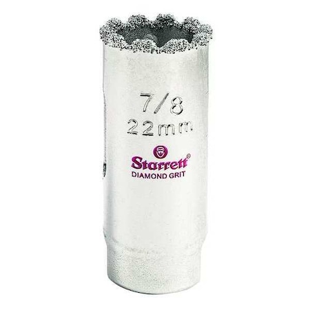 Starrett 7/8" Diamond Grit Hole Saw KD0078-N