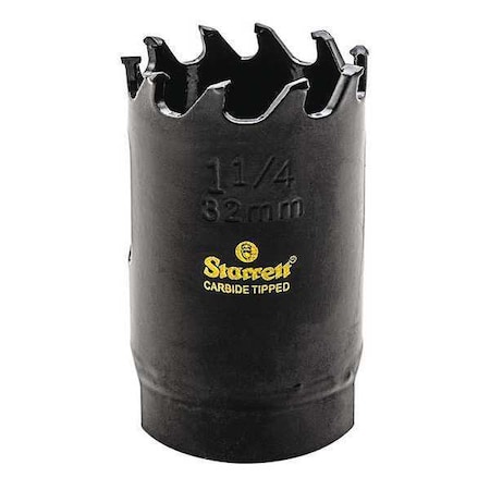 Starrett 1-1/4" Carbide Tipped Hole Saw CT114