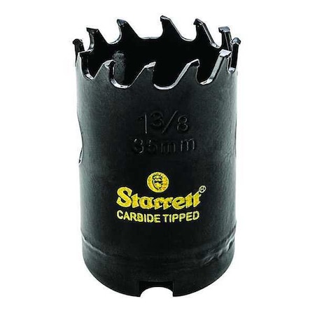 Starrett 1-3/8" Carbide Tipped Hole Saw CT138