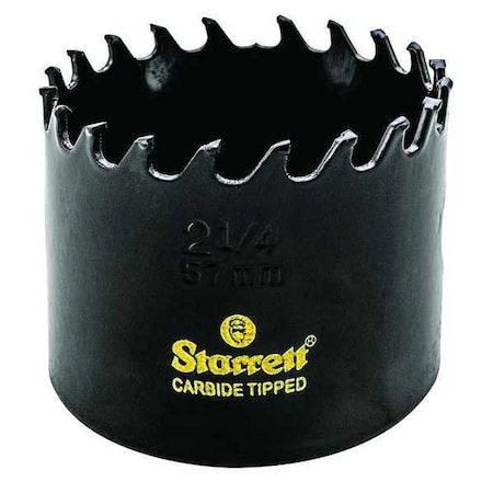 Starrett 2-1/4" Carbide Tipped Hole Saw CT214