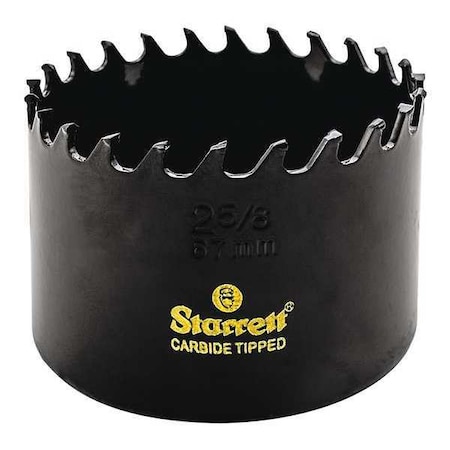 Starrett 2-5/8" Carbide Tipped Hole Saw CT258