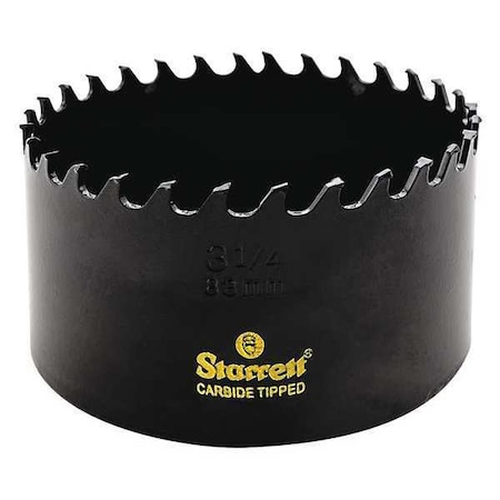 Starrett 3-1/4" Carbide Tipped Hole Saw CT314