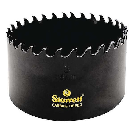 Starrett 3" Carbide Tipped Hole Saw CT300