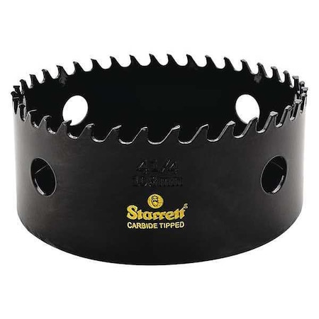 Starrett 4-1/4" Carbide Tipped Hole Saw CT414