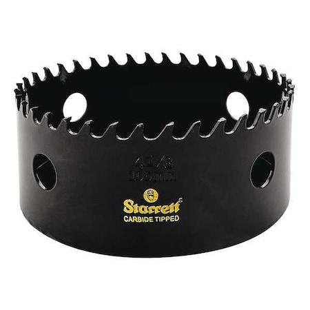 Starrett 4-1/8" Carbide Tipped Hole Saw CT418