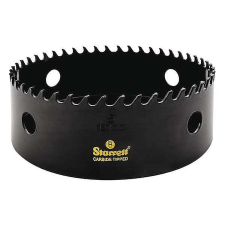 Starrett 5" Carbide Tipped Hole Saw CT500