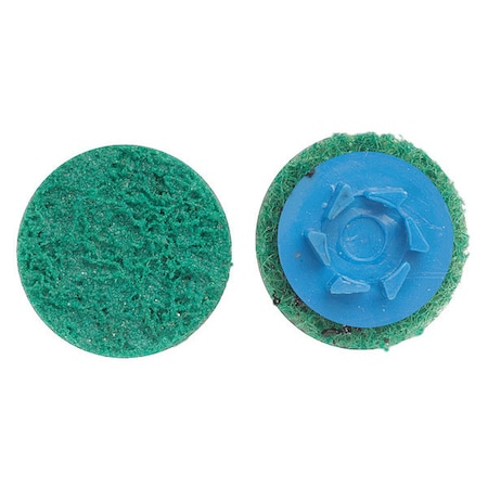 Norton Abrasives Quick Change Disc, Fine, 3 in., PK25 66623325036