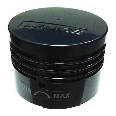 Dayton Tower Light Sounder Tier, Black, 24V AC, 24V DC, 2 3/16 in Dia. 26ZT19