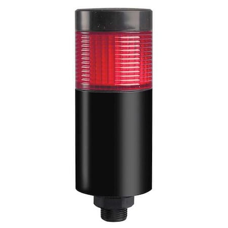 Tower Light Assembly, Red, 24V AC/DC, 80 FPM, 56 mm Dia., Direct
