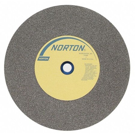 Norton Abrasives Grinding Wheel, 12 in. Dia, AO, 30 G, Brown 66253220951